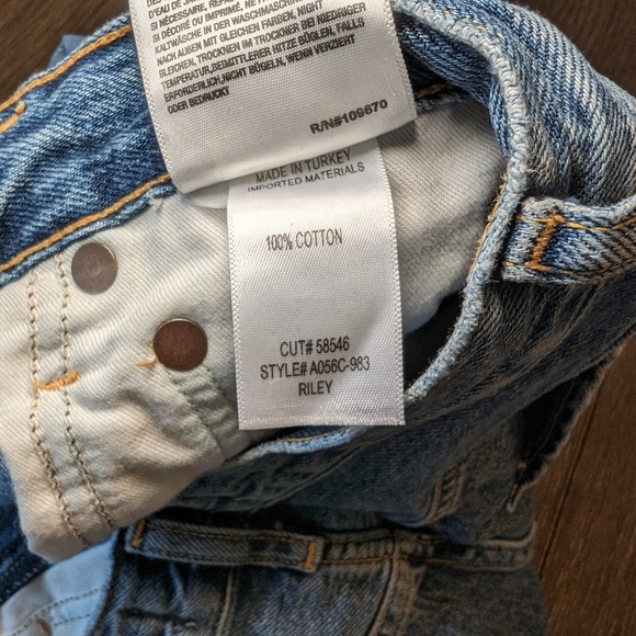 Agolde Riley High Rise Straight Crop Jean - Picture 7 of 8